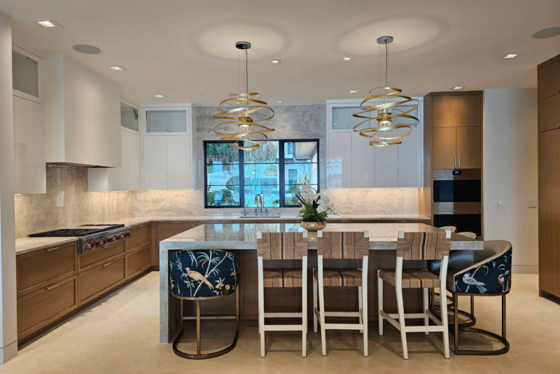 Contemporary Kitchen Remodel by European Stone & Tile Design project photo
